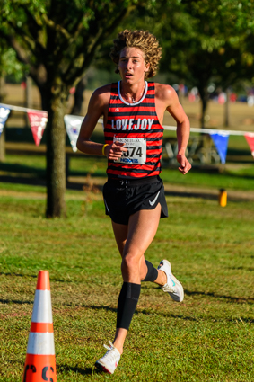 Tate Barr at the Hoka McNeil Invitational
