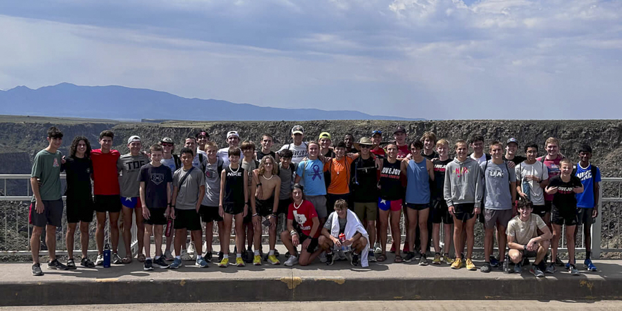 boys are off and running at Angel Fire Team Running Camp boys are off and running at Angel Fire Team Running Camp