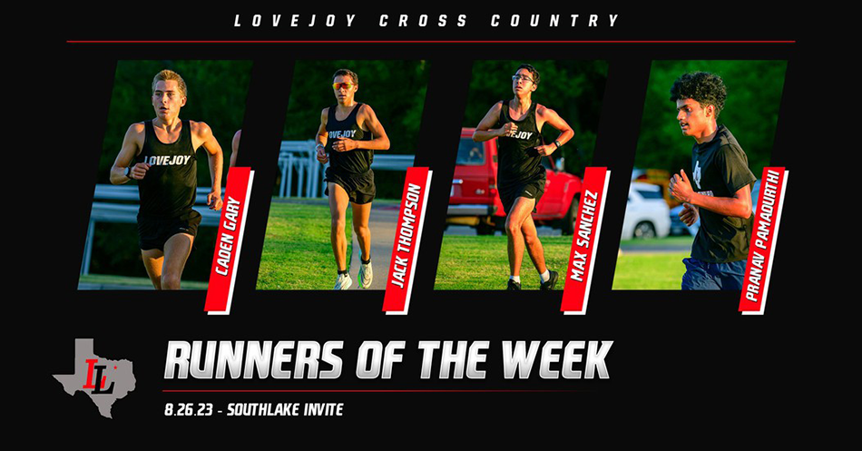 Runners of the Week, LHS Boys Runners of the Week, LHS Boys