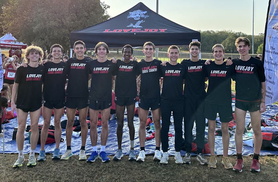 Elite Varsity Boys after their Southlake race
