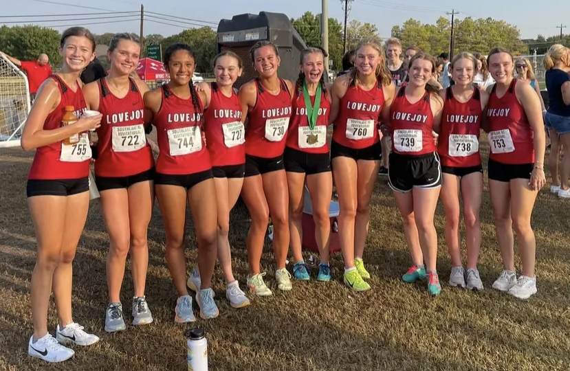 JV Girls after their Southlake race JV Girls after their Southlake race