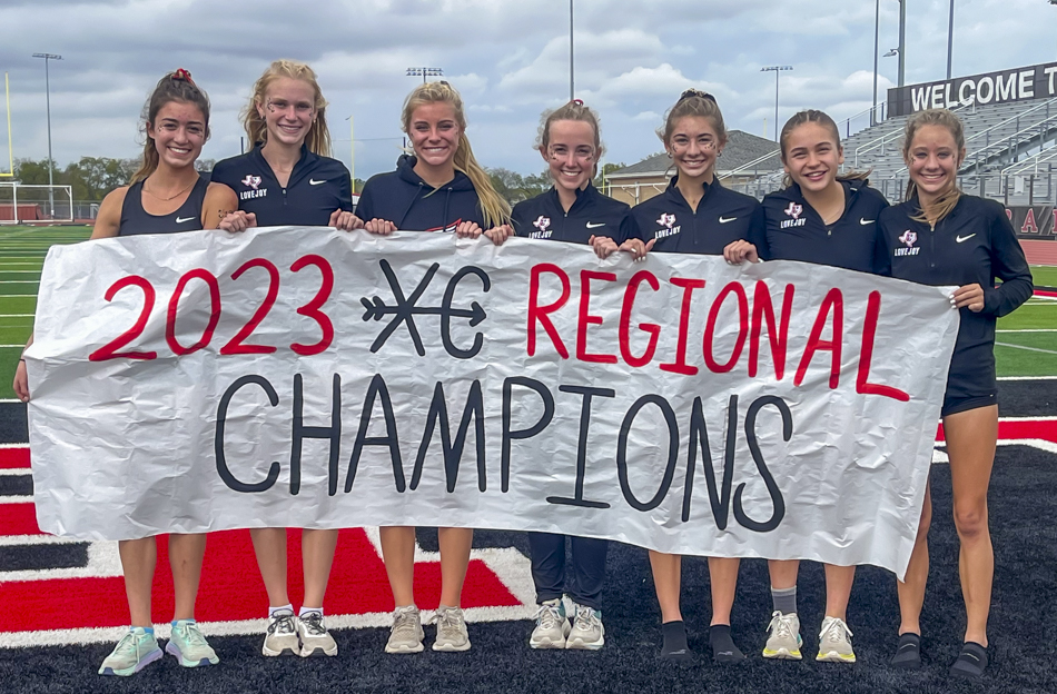 the 2023 UIL 5A Region II XC Girls Champions the 2023 UIL 5A Region II XC Girls Champions
