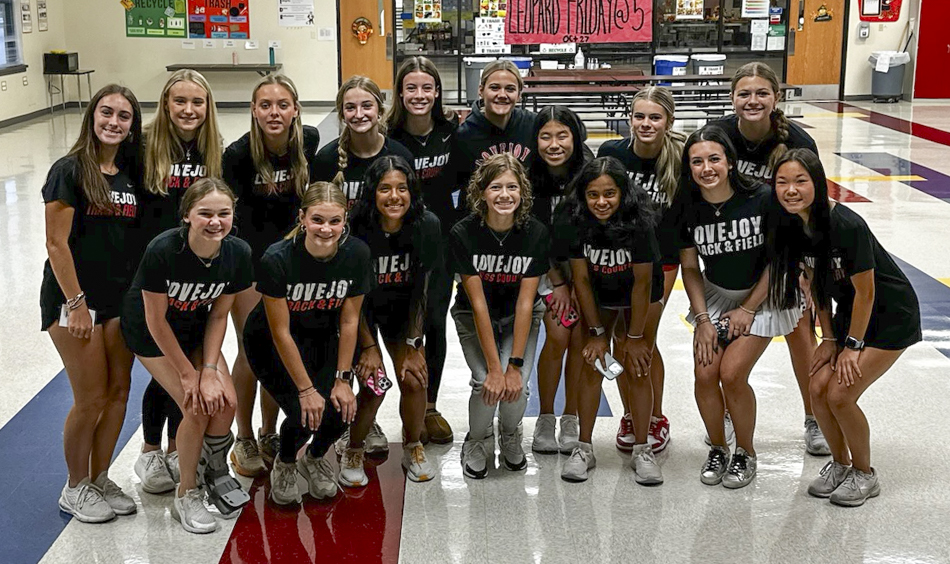 XC/TF girls at Hart Elementary for ROL XC/TF girls at Hart Elementary for ROL