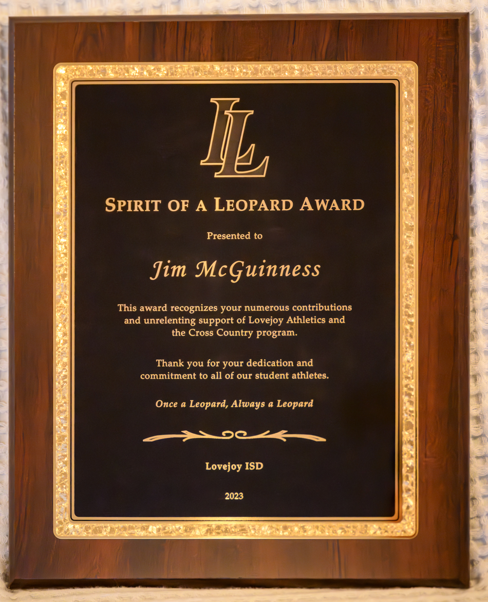 the 2023 SoaL award plaque the 2023 SoaL award plaque