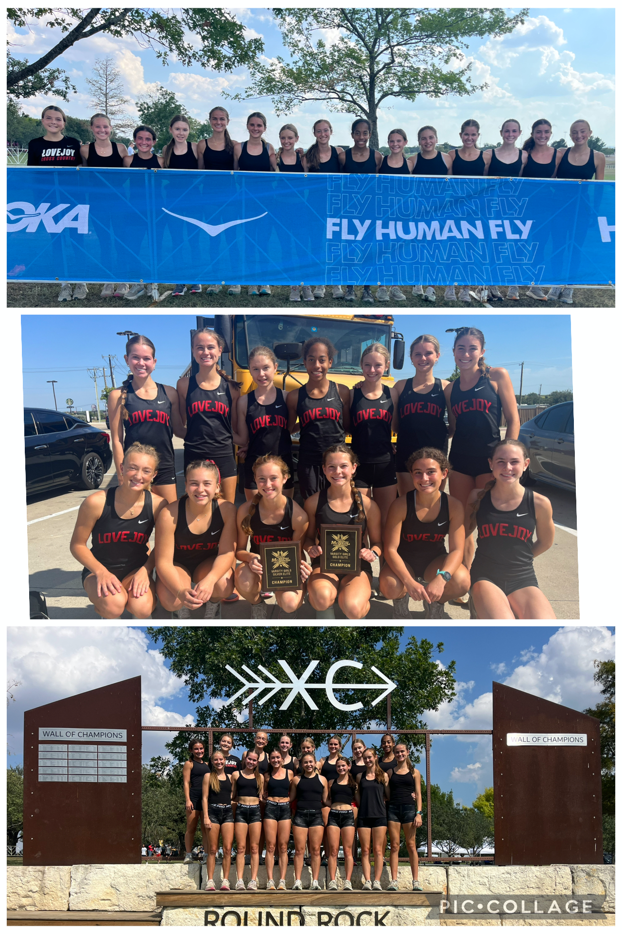 Varsity Girls photo composite from McNeil trip Varsity Girls photo composite from McNeil trip