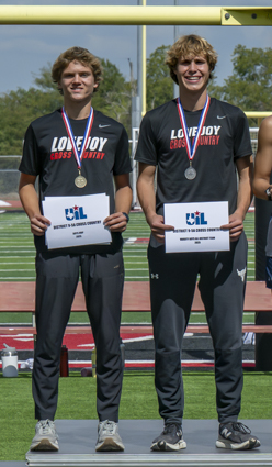 Tristan Arceneau and Joey Reid receiving top honors