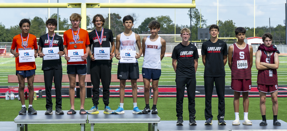 Lovejoy took 4 of the 10 spots on the Freshman Boys All District Team