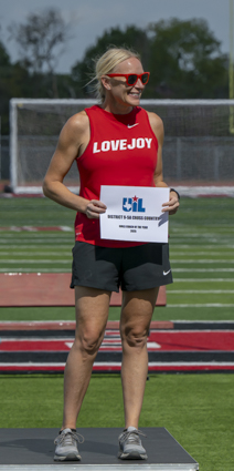 District Girls Coach of the Year, Carly Littlefield