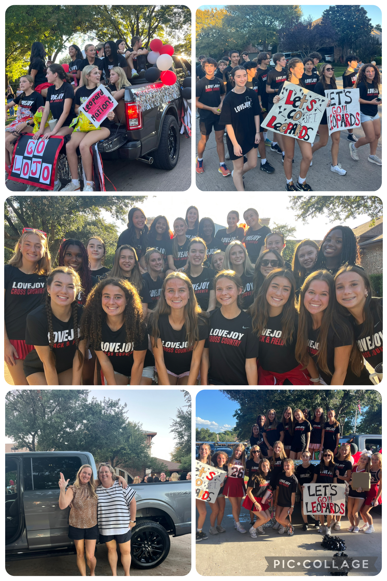XCTF in the HOCO Parade