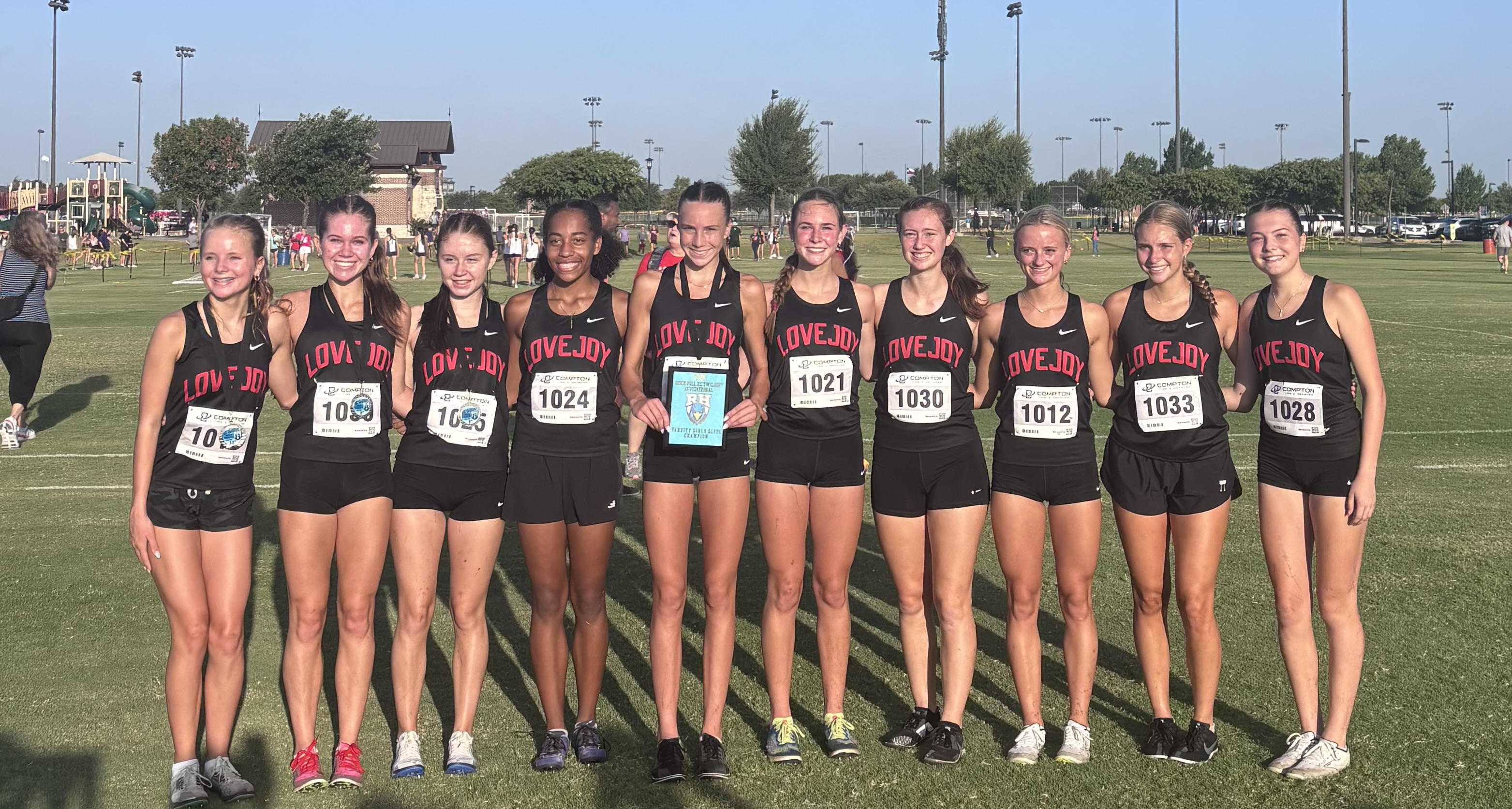Lovejoy champions in the Elite Varsity Girls race