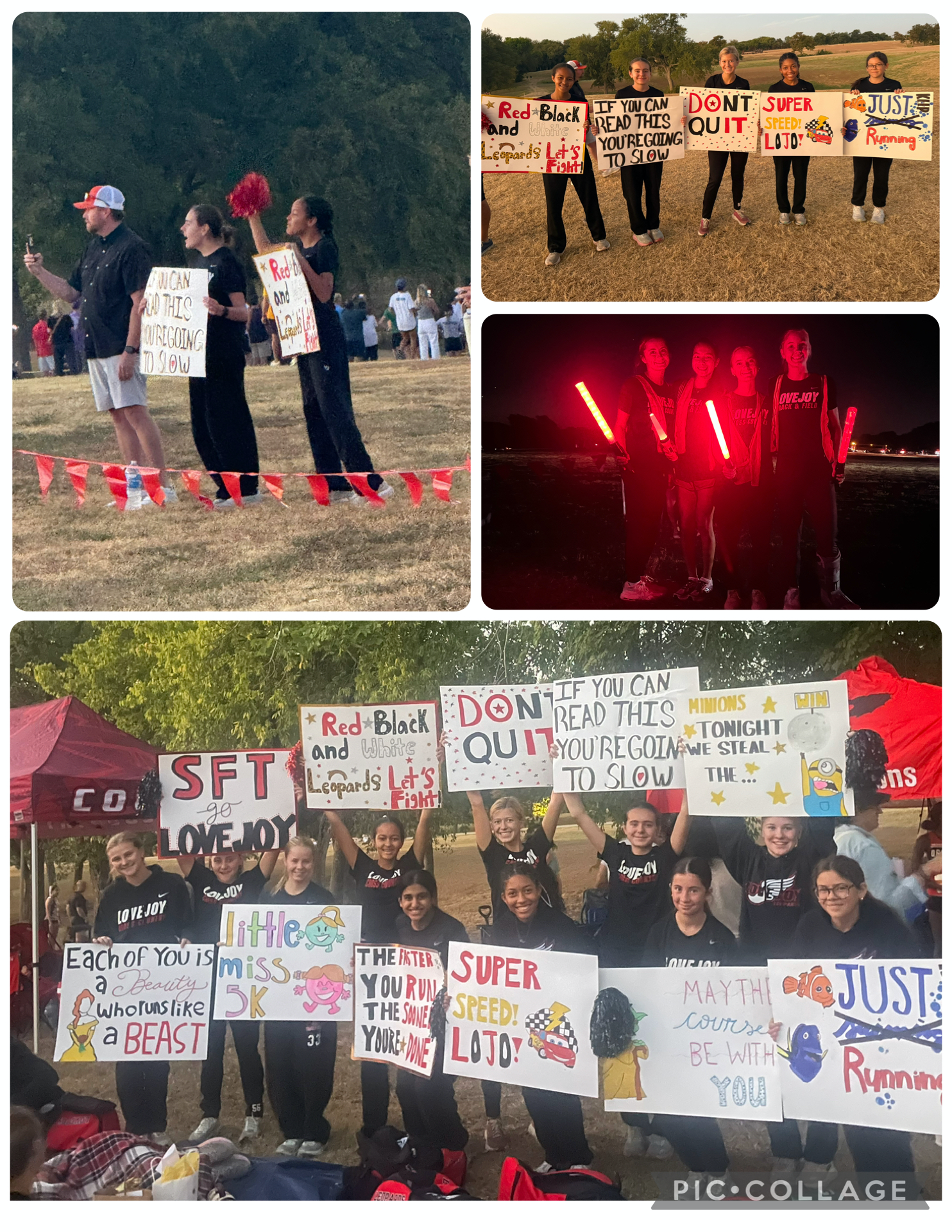 spirit signs at Fall Fest